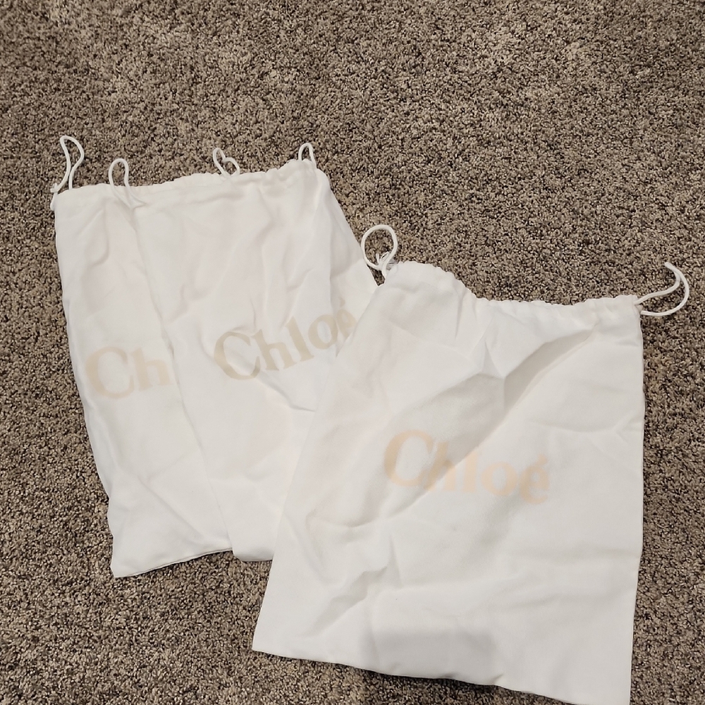 Chloé White Dust Bags